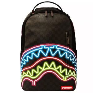 NEW SPRAYGROUD SHARKS IN PARIS GLOW BACKPACK